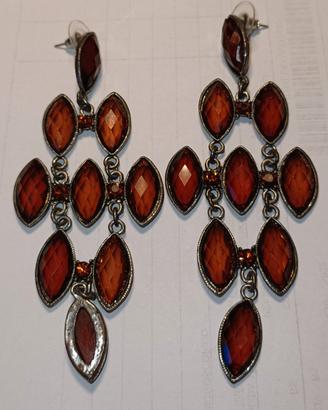 Orecchini vintage pendenti 