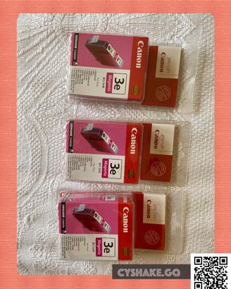3 Cartucce Canon - BCI-3eM -
