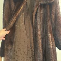 pelliccia di visone vintage anni 80