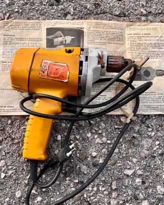Trapano Vintage Black & Decker K500 - Funzionante