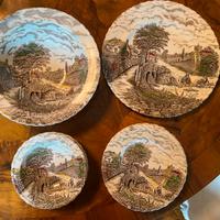 Set piatti vintage "England's Charm"