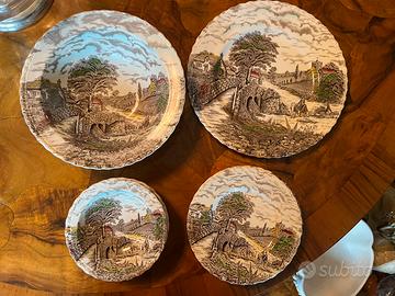 Set piatti vintage "England's Charm"