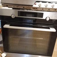 forno ventilato autopulente+piano 4 fuochi