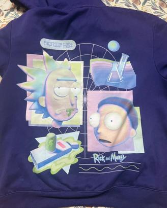 felpa viola rick e morty