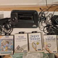 Console Sega master system e 4 giochi