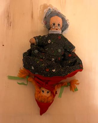 marionetta cappuccetto rosso o nonnina/lupo