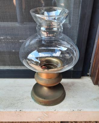lampada da campeggio vintage