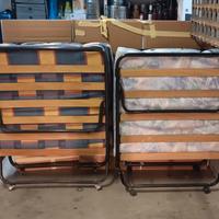 Coppia di Brandine pieghevoli