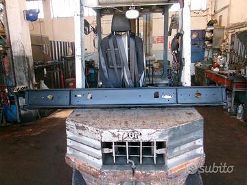 Paraurto post barra antincastro ford transit