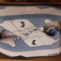 Sneakers Karl Kani 46 bianco/celeste