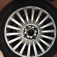 4 cerchi in lega Fiat 500, 4  invernali