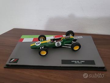 Modellino F1 Lotus 25 - 1963 - Jim Clark