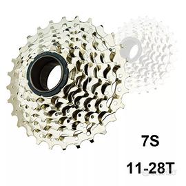 Pignone ruota libera 11-28T (7 velocità) + chiave