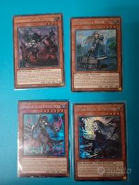 4 carte yugioh lotto "incantatrice plus" ITA
