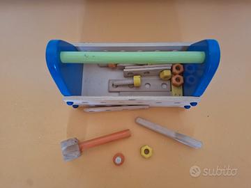 Cassetta degli attrezzi per bambini. Sevi