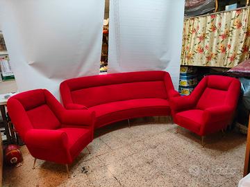 salotto completo divano e poltrone 