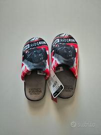 Pantofole Star Wars Darth Vader nuove con etichett