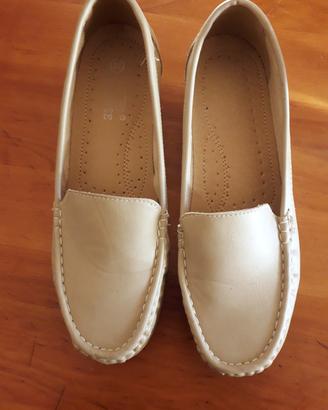 Mocassini beige n.38