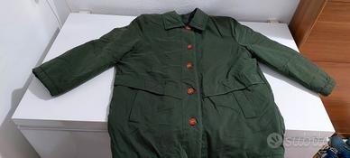 Giacca imbottita verde scuro/muschio donna