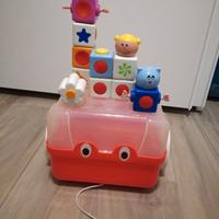 Gioco per impilare (pezzi magnetici,contenitore)