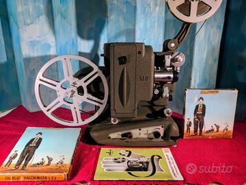 Proiettore vintage 8mm  BOLEX M8 del 1950 FUNZIONA