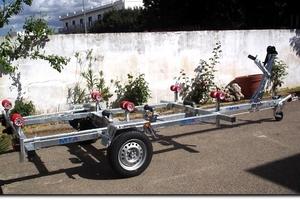 Carrello per barca MTA 400Kg Rimorchio NO FRENI