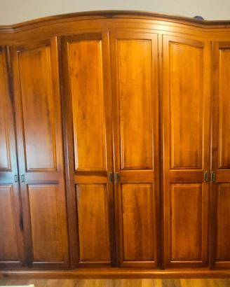 Armadio guardaroba legno 