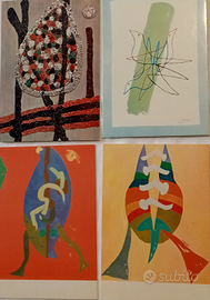 Marcello Pirro pittore scultore poeta cartoline