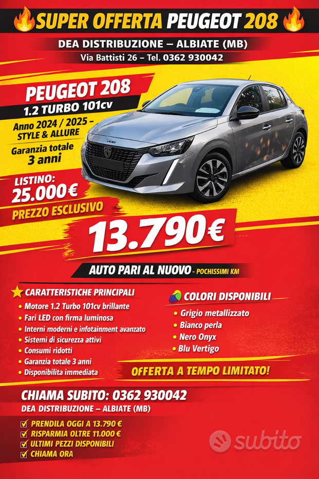 Peugeot 208 2ª serie
