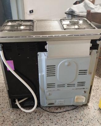 cucina a gas tecnogas D822XS 4 fuochi + forno 