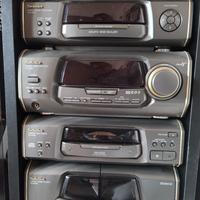 TECHNICS  EH-500 STEREO COMPATTO CON CASSE AUDIO