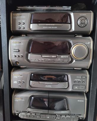 TECHNICS  EH-500 STEREO COMPATTO CON CASSE AUDIO