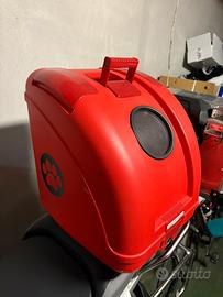 Bauletto trasportino moto animali- Pet on wheels