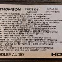 Ricambi per TV THOMSON
43UC6306