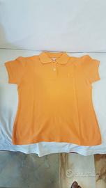 Polo donna arancione