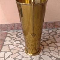 Portaombrelli ovale in ottone