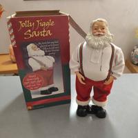 Babbo Natale vintage che ride e vibra pancia