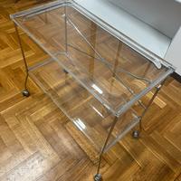 Carrello kartell in acrilico
