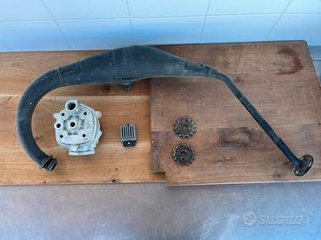 Set Derbi marmitta testata corona ecc