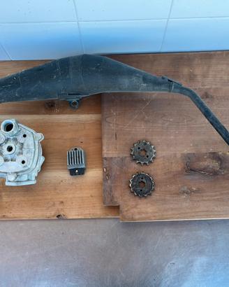 Set Derbi marmitta testata corona ecc