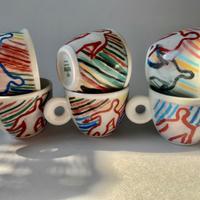 ILLY CAFFE’ - 6 TAZZINE ESPRESSO COLLEZIONE SANDRO