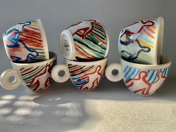 ILLY CAFFE’ - 6 TAZZINE ESPRESSO COLLEZIONE SANDRO