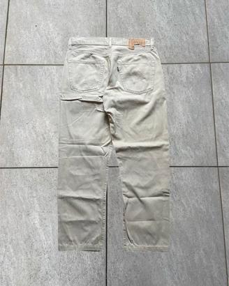 Jeans Levi’s vintage beige da uomo