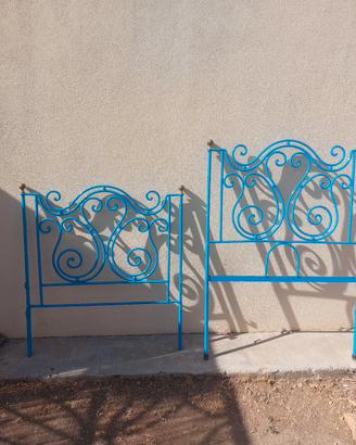 testiera letto ferro battuto