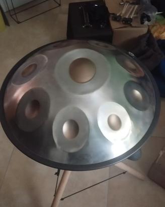 Mini Handpan D Minor Kurd 9 Note