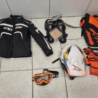 abbigliamento moto bambino