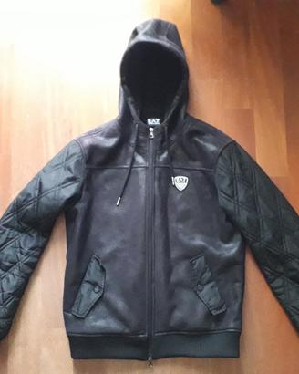Giacca Bomber EA7 Emporio Armani Nera – Taglia M 