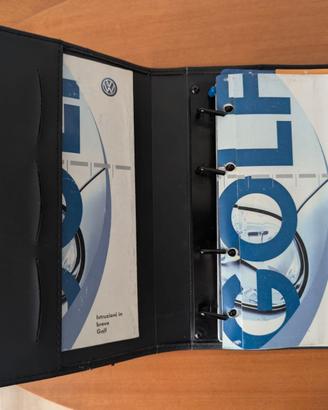 Golf 4 Libro di bordo Uso e Manutenzione