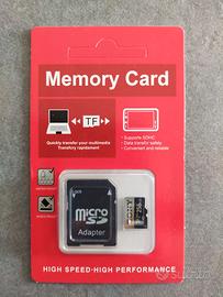 Micro SD 256 Gb e adattatore