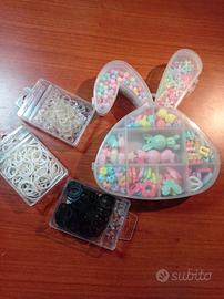 Perline ed elastici per braccialetti fai da te